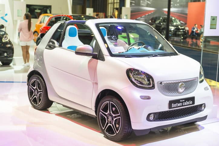 Smart ForTwo Cabrio compact city car