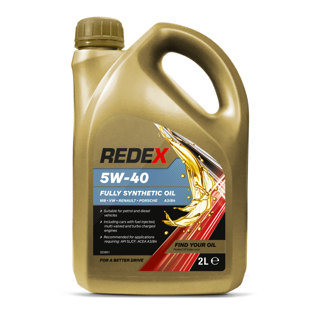 Redex Fully Synthetic Oil 5W-40 for Mercedes-Benz, VW, Renault, Porsche cars